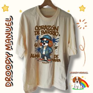 👕🐾 camiseta “corazón de barrio — alma de manada