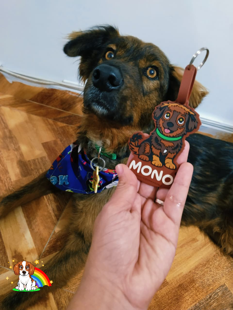 llavero con propòsito: mono 🐾